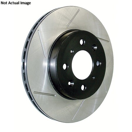 Sport Slotted Brake Rotor,126.65126Sr